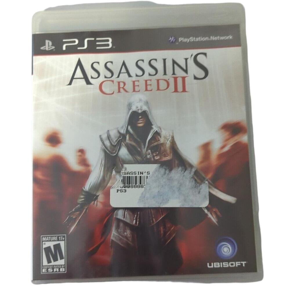 Assassin's Creed‎ 2 Sony Playstation 3 PS3 Complete + Manual CIB